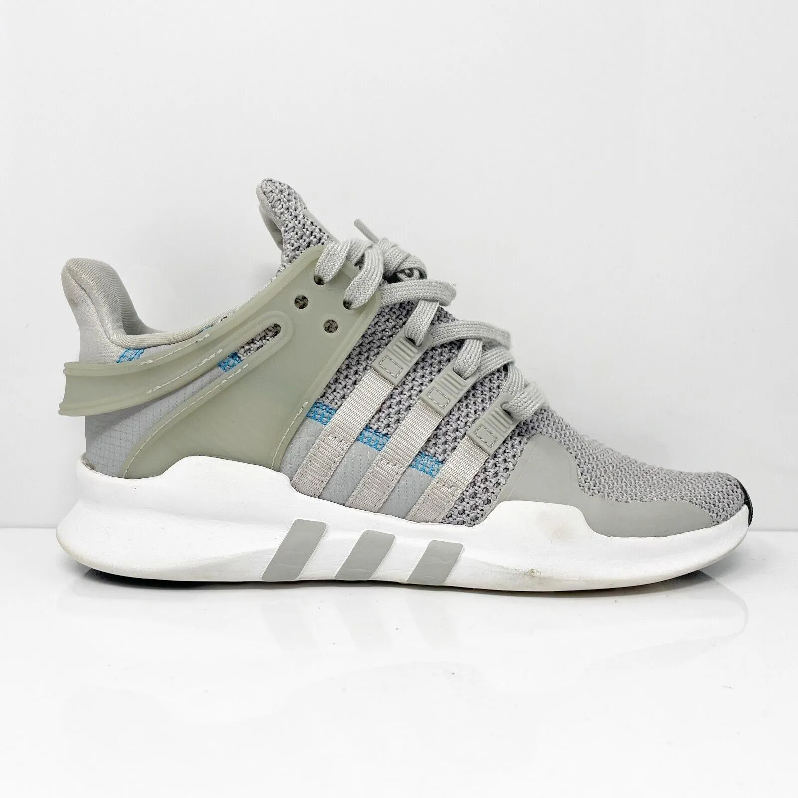 Adidas Boys EQT Support CQ2546 Gray Running Shoes Sneakers Size 6