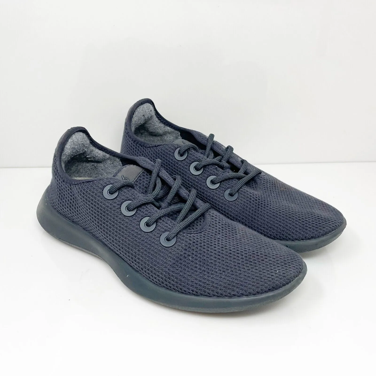 Allbirds Mens Tree Runner Black Running Shoes Sneakers Size 9
