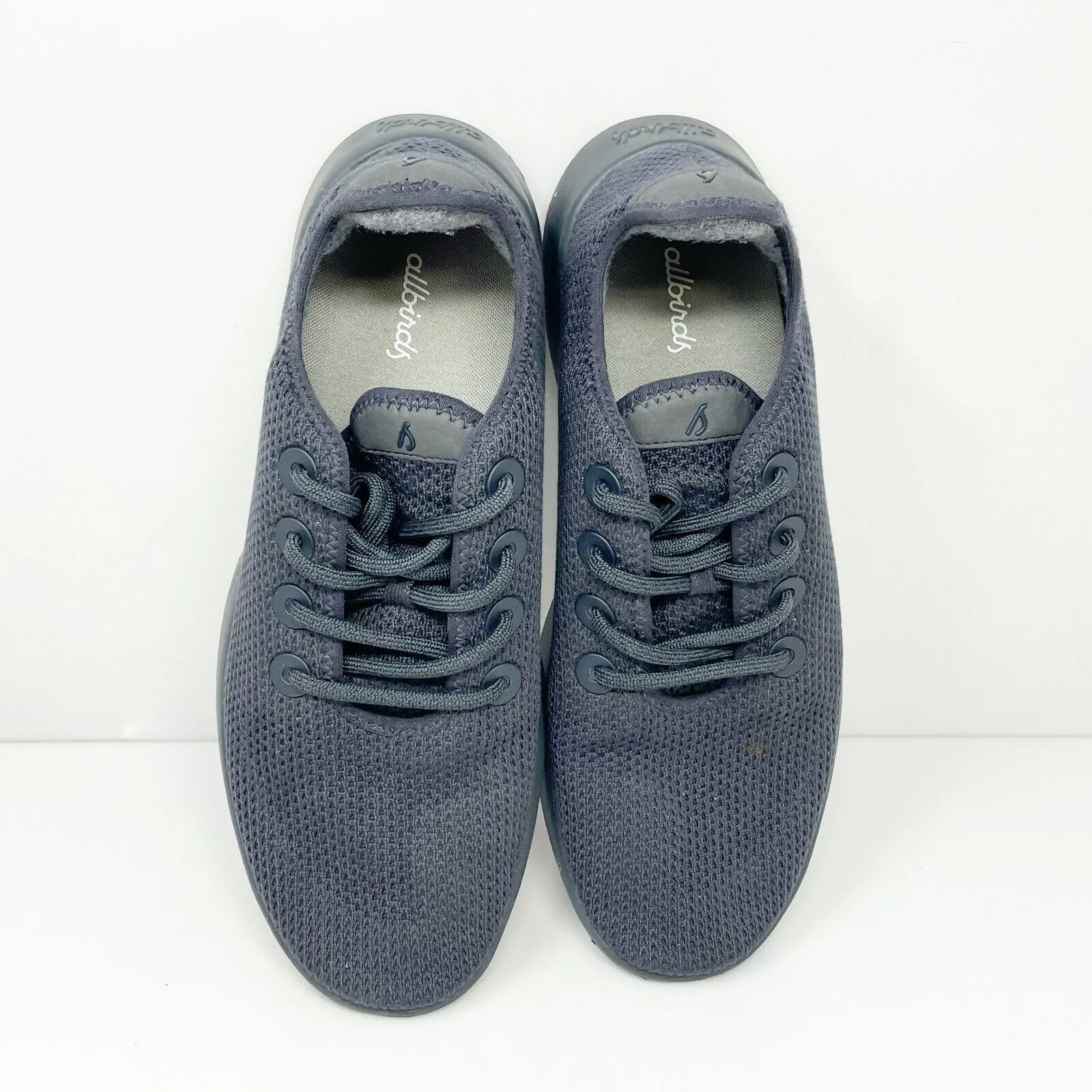 Allbirds Mens Tree Runner Black Running Shoes Sneakers Size 9