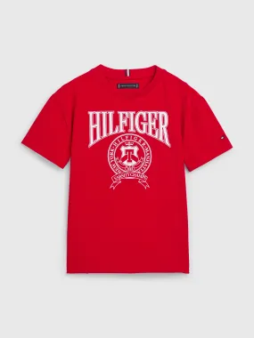 Boys 3-7 Logo Peached Jersey T-Shirt | T-Shirts | Tommy Kids