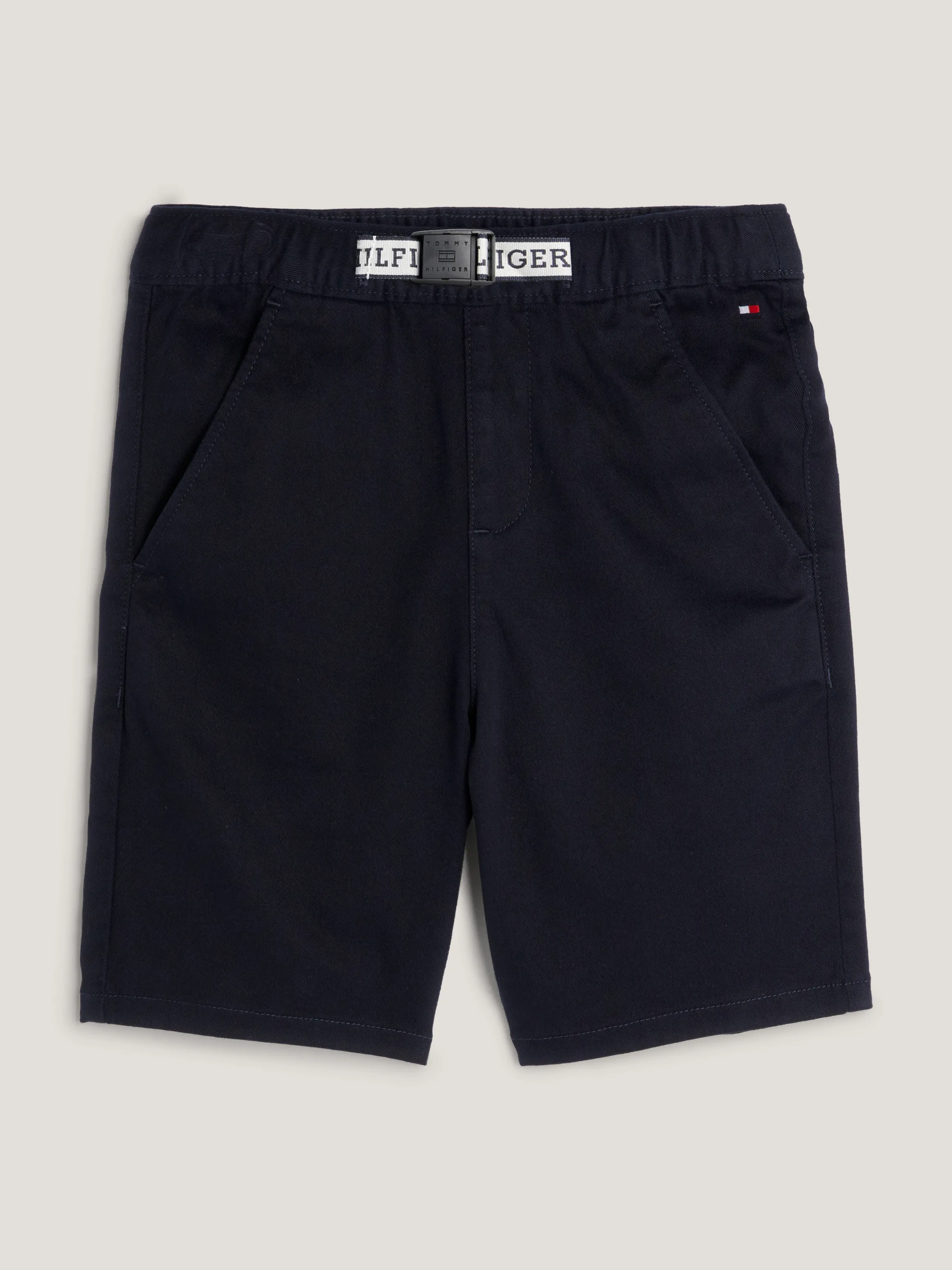 Boys 8-16 Hilfiger Monotype Belted Chino Shorts | Shorts | Tommy Kids