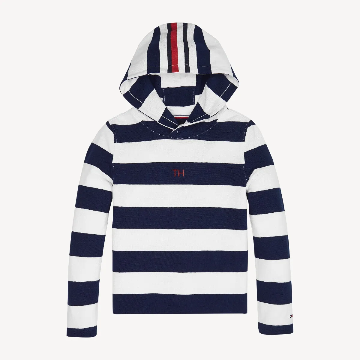 Boys 8-16 Stripe Hooded T-Shirt | T-Shirts | Tommy Hilfiger