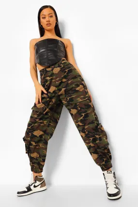 Camo 3d Pocket Cargo Jeans