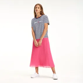 Cotton Cropped Stripe T-Shirt | T-Shirts | Tommy Hilfiger