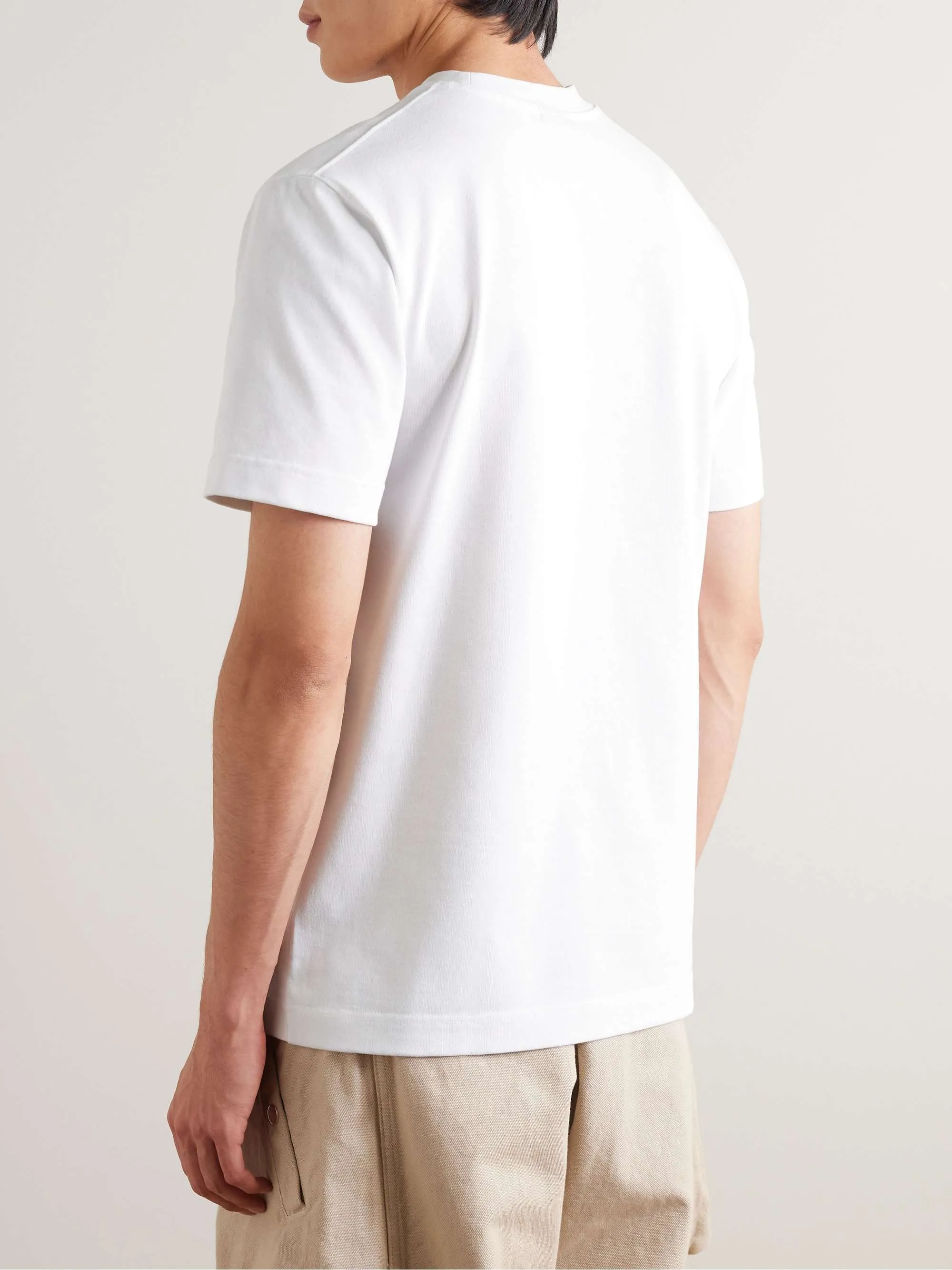 JACQUEMUS  |Plain Cotton Short Sleeves Logo T-Shirts