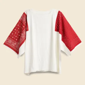 Jersey Bandana Huge Tee - Red