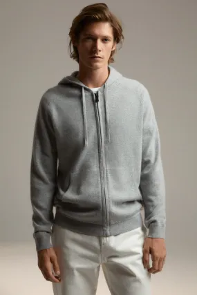 JERSEY DE PUNTO ALMENDRO GRIS