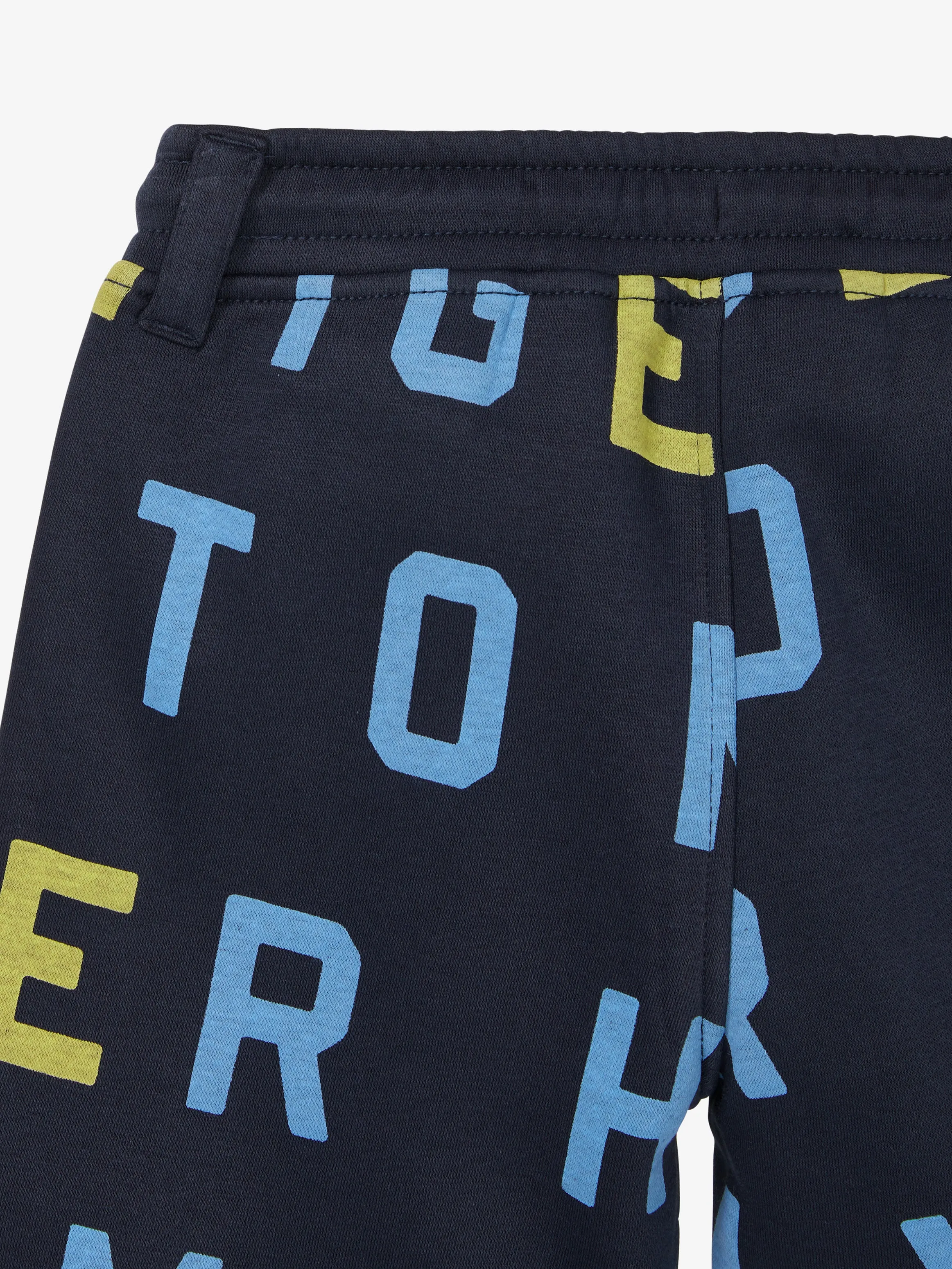 Letter Shorts (Boys) - Navy