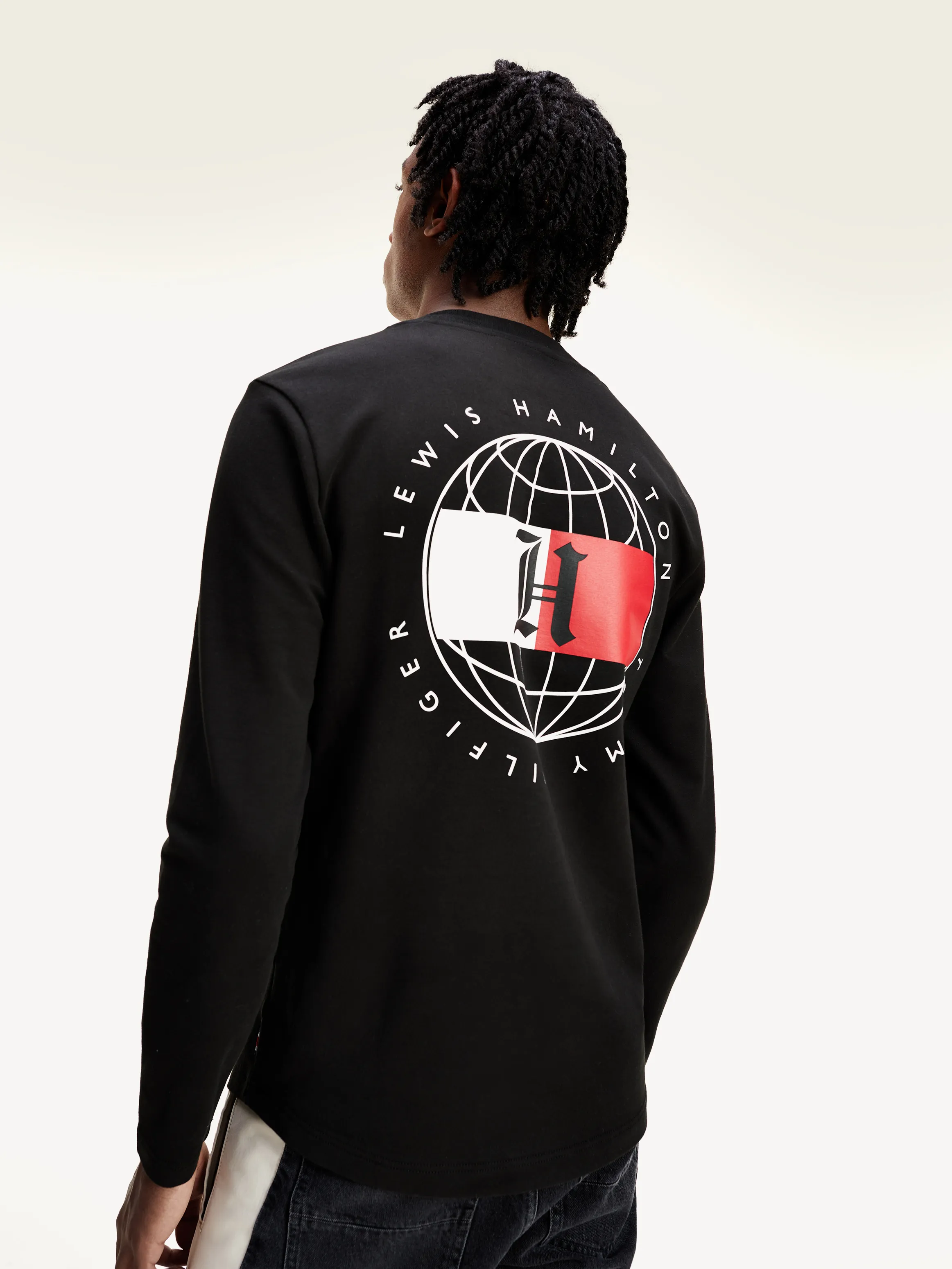 Lewis Hamilton Unisex Long Sleeve Cotton T-shirt | T-shirts | Tommy Hilfiger