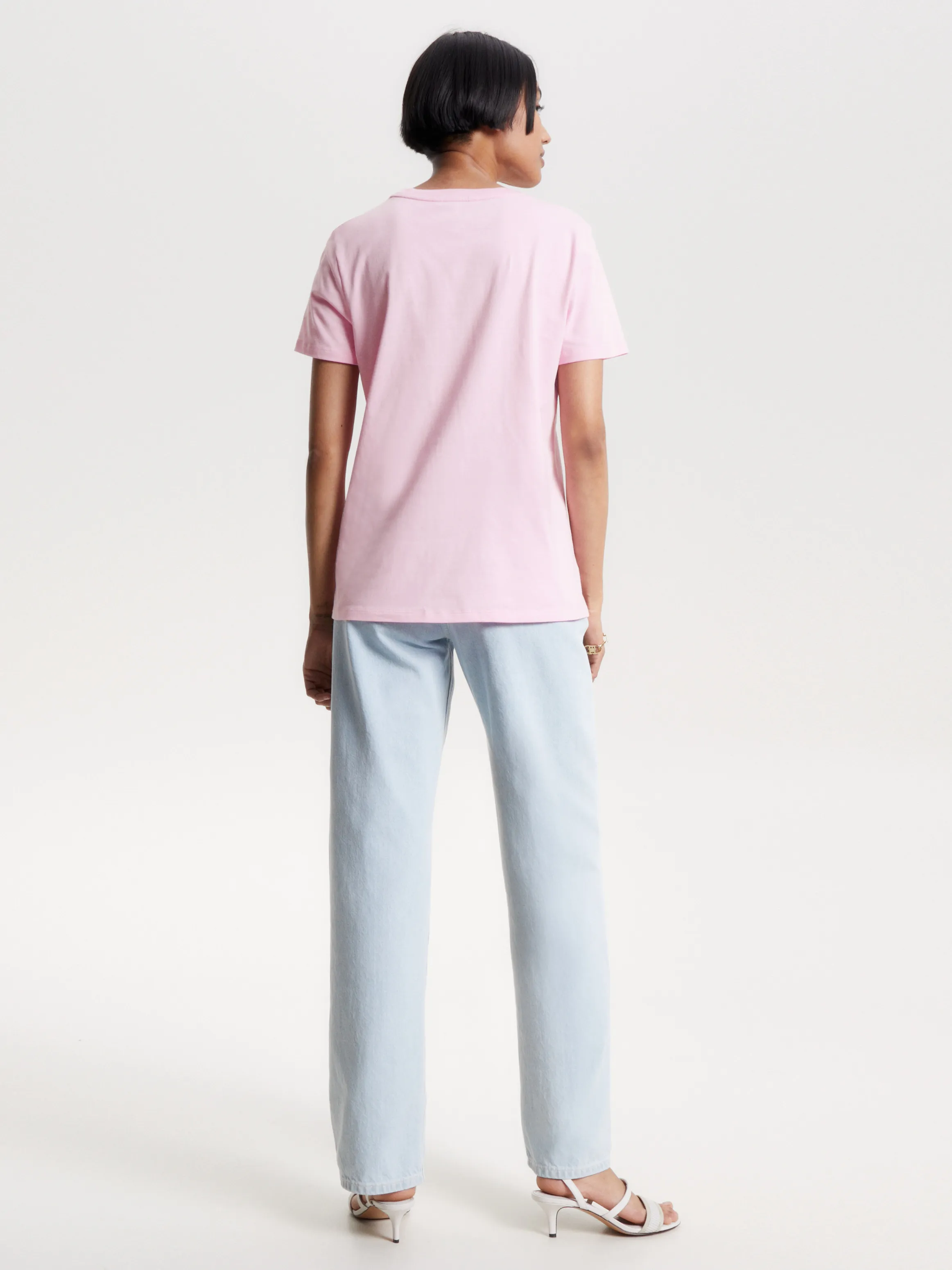 Logo Embroidery Jersey T-Shirt | T-Shirts | Tommy Hilfiger