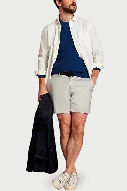 Longer Chino Shorts