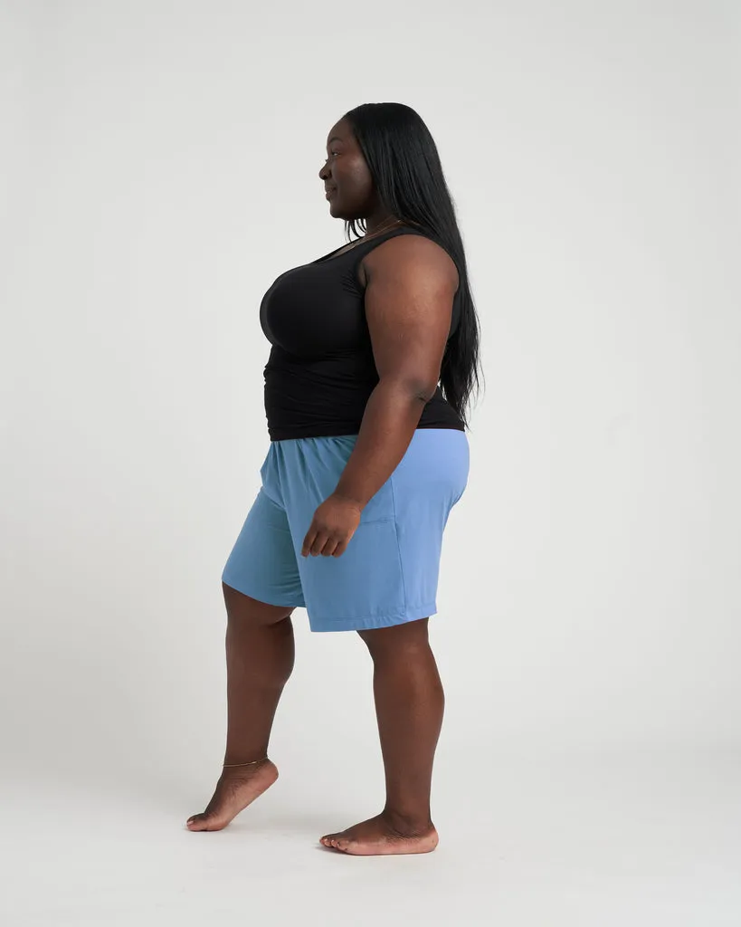 Lorelai Lounge Shorts - Cerulean