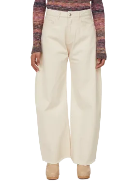Marques almeida  Organic recycled cotton jeans - White