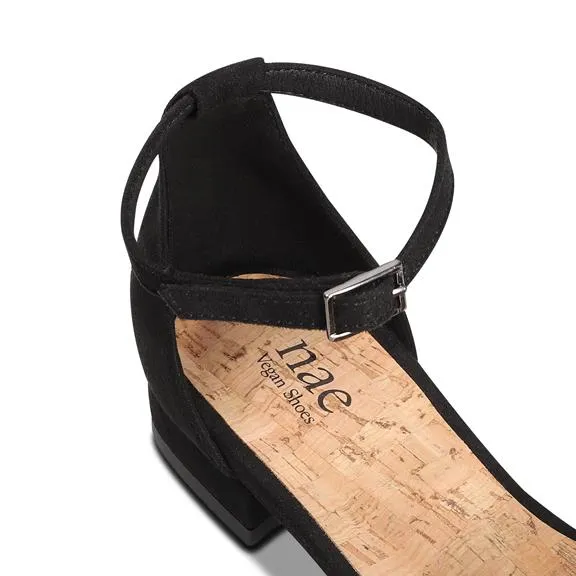 NAE Sandals Flora Black