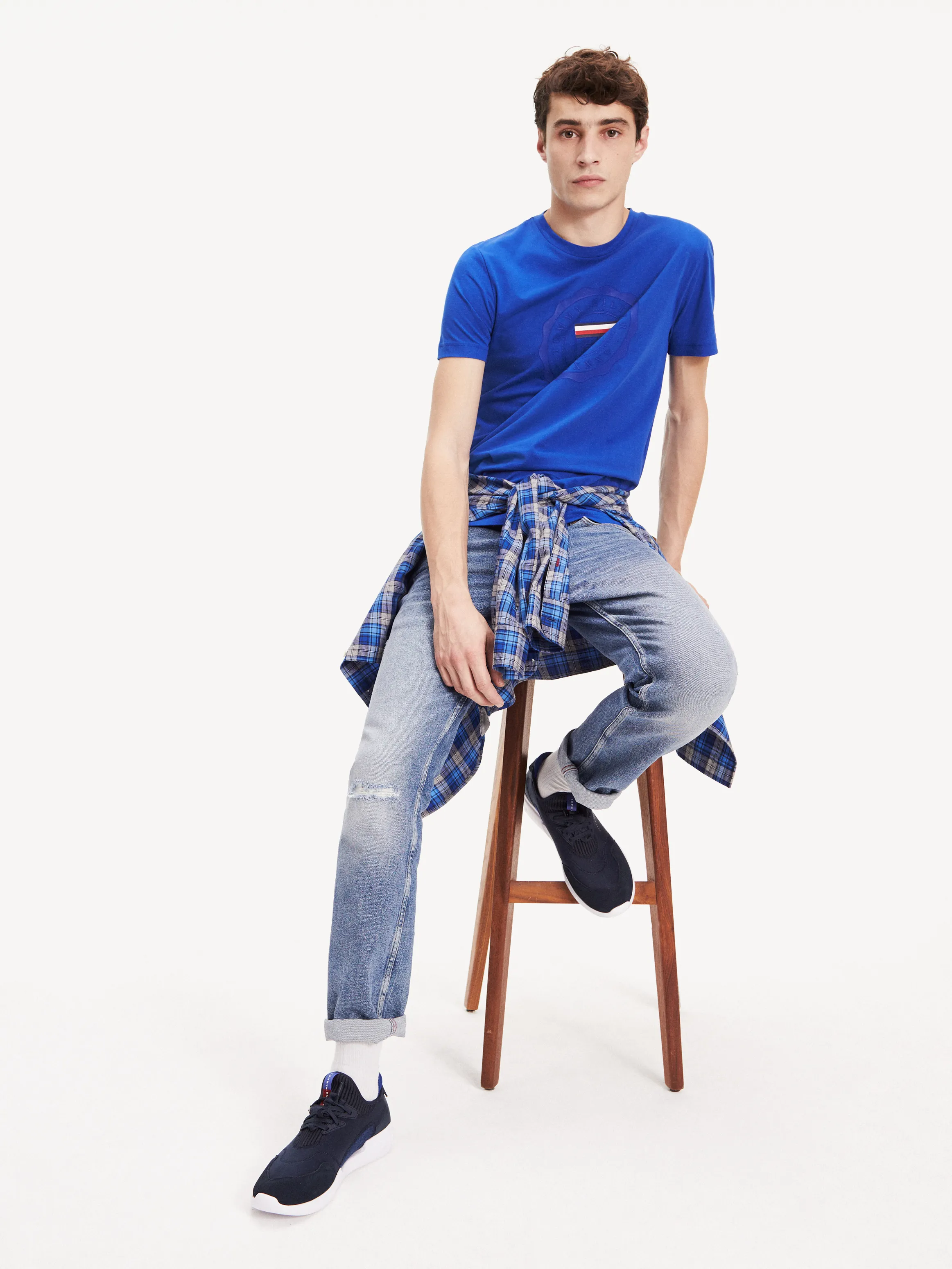 Organic Cotton Crest T-shirt | T-shirts | Tommy Hilfiger