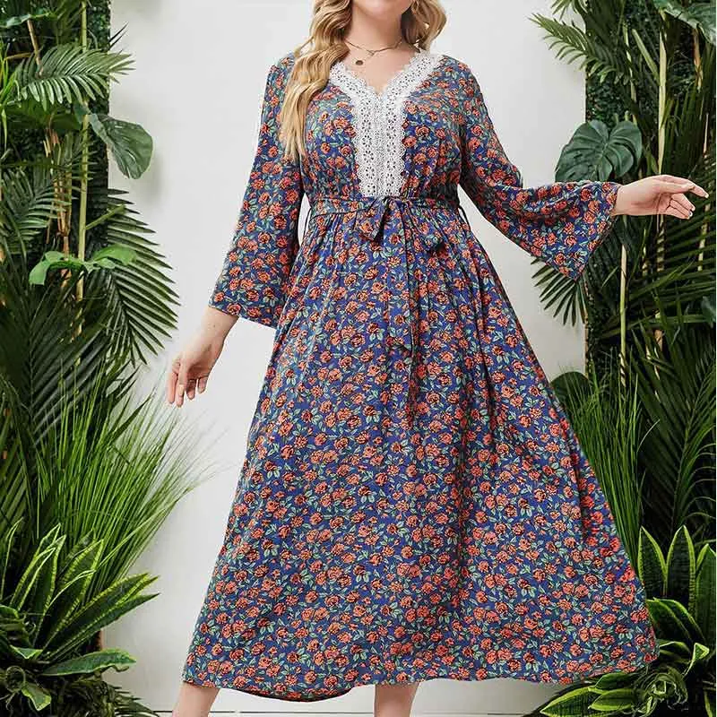 Plus Size Floral Maxi Dresses | Chic Lover