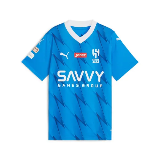 Puma Kids Al-Hilal Home Jersey 2023-2024 Jersey