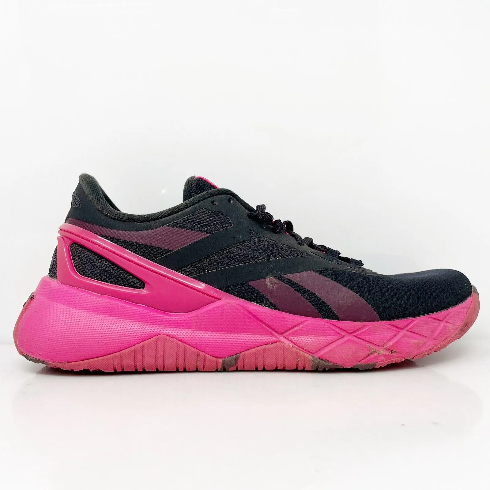 Reebok Womens Nanoflex TR H67690 Black Running Shoes Sneakers Size 9