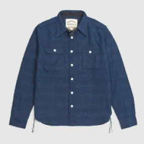 Samurai Jeans Indigo Cotton Overshirt