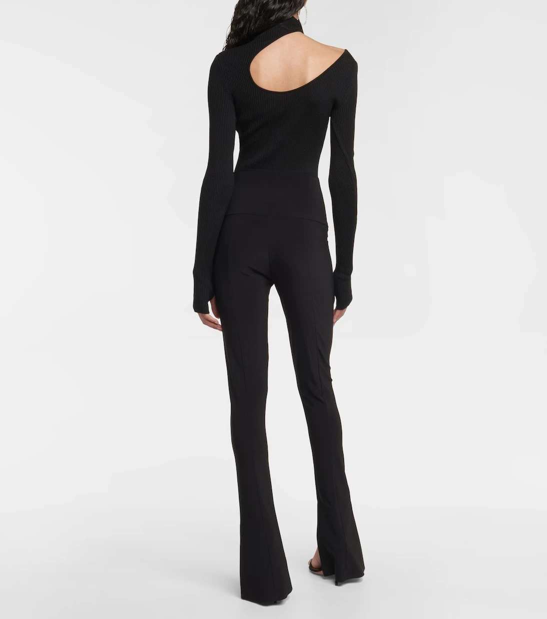 --Spat jersey leggings-