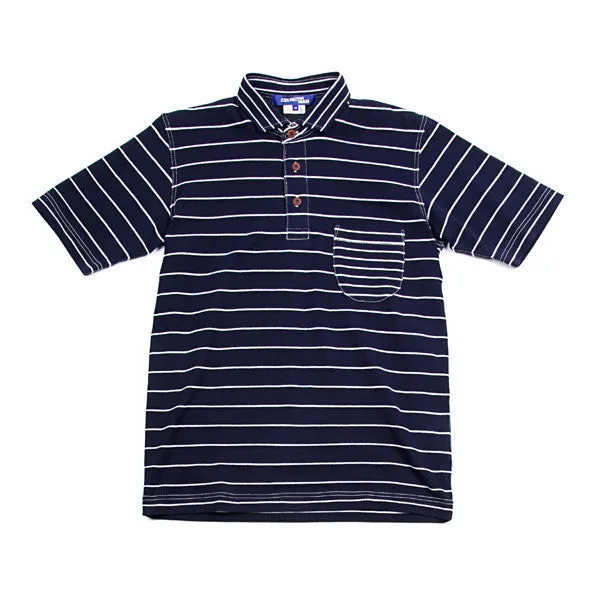 Stripe Jersey Polo