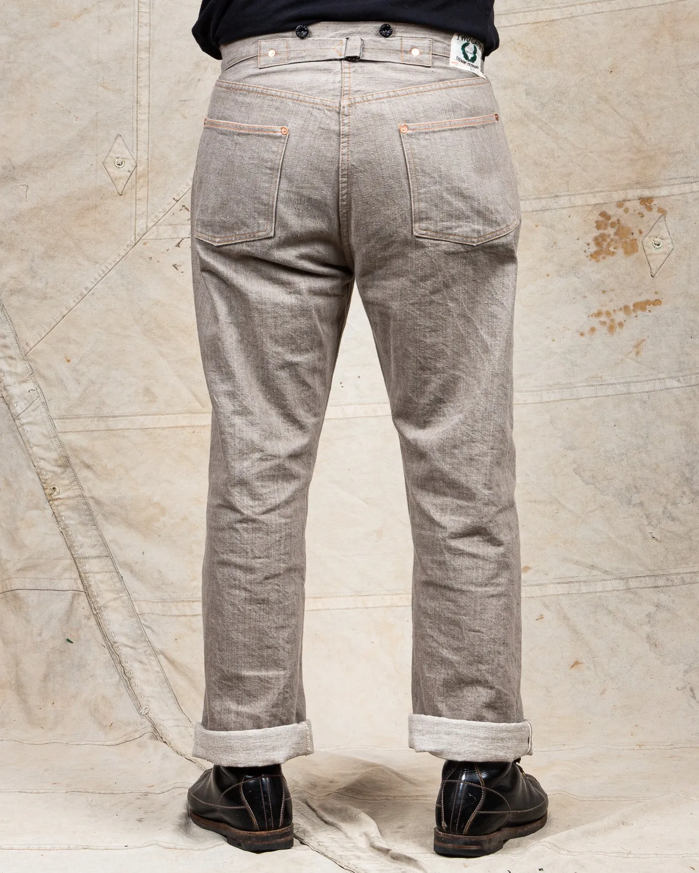 TCB Jeans Viktor’s Voice Logwood Brown Denim Jeans