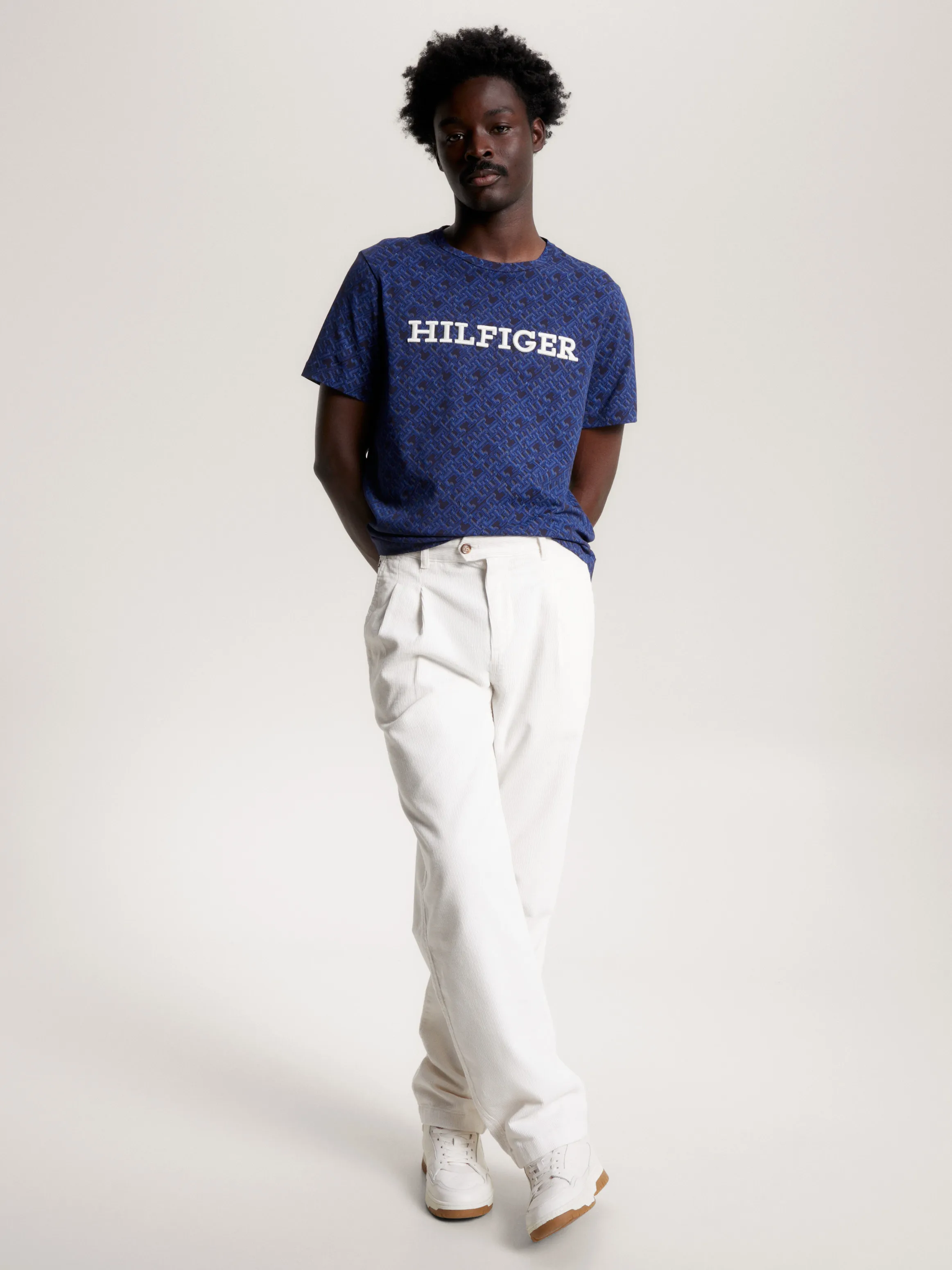 TH Monogram All-Over Print T-Shirt | T-Shirts | Tommy Hilfiger