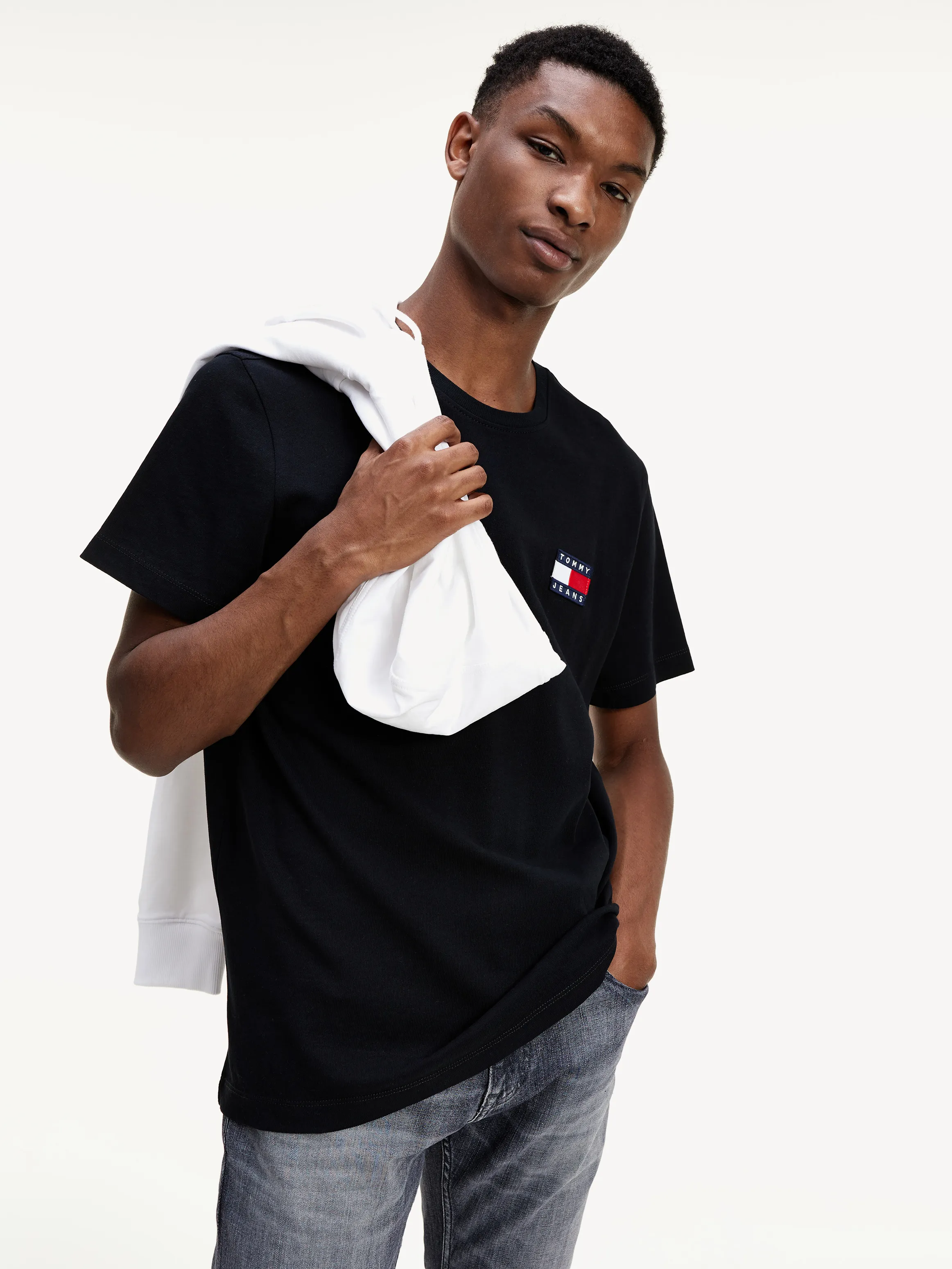 Tommy Badge Organic Cotton T-shirt | T-shirts | Tommy Hilfiger