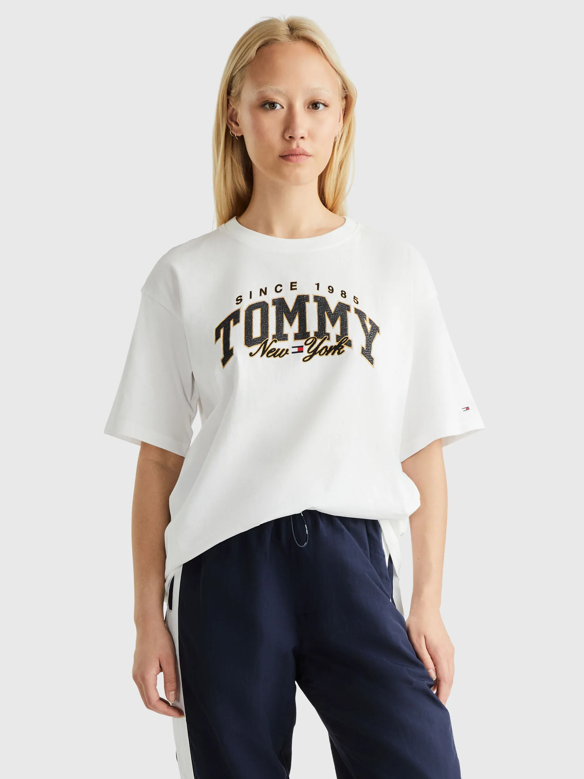 Varsity Logo Oversized T-Shirt | T-Shirts | Tommy Jeans