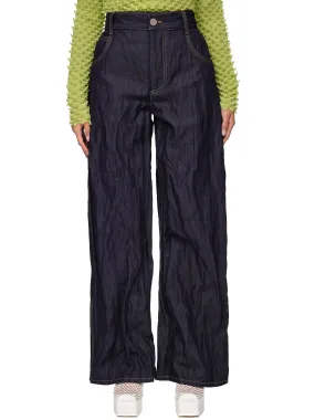 Wide Leg Jeans (696629V1VA0-3399-INDIGO)